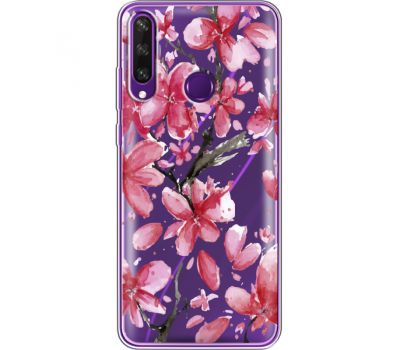 Силіконовий чохол BoxFace Huawei Y6p Pink Magnolia (40018-cc37)