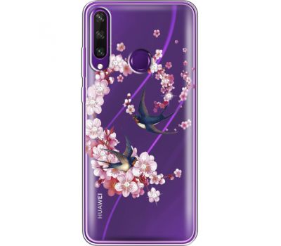 Силіконовий чохол BoxFace Huawei Y6p Swallows and Bloom (940018-rs4)