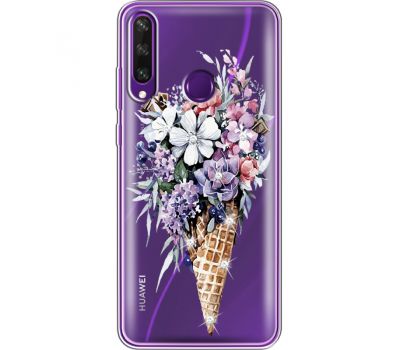 Силіконовий чохол BoxFace Huawei Y6p Ice Cream Flowers (940018-rs17)