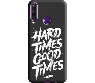 Силіконовий чохол BoxFace Huawei Y6p hard times good times (40308-bk72)
