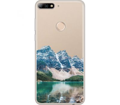 Силіконовий чохол BoxFace Huawei Y7 Prime 2018 Blue Mountain (34966-cc68)