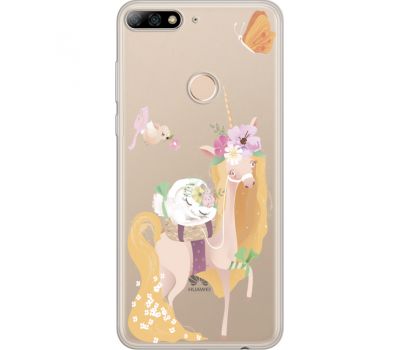 Силіконовий чохол BoxFace Huawei Y7 Prime 2018 Uni Blonde (34966-cc26)