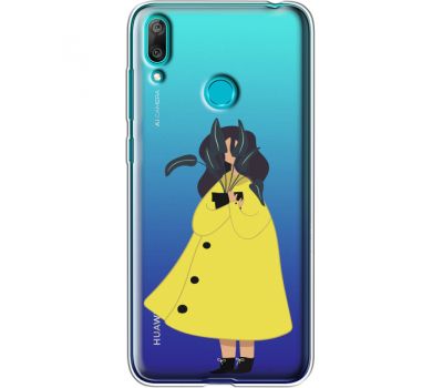 Силіконовий чохол BoxFace Huawei Y7 2019 Just a Girl (36046-cc60)