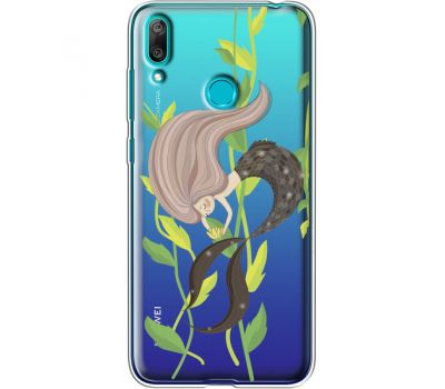 Силіконовий чохол BoxFace Huawei Y7 2019 Cute Mermaid (36046-cc62)