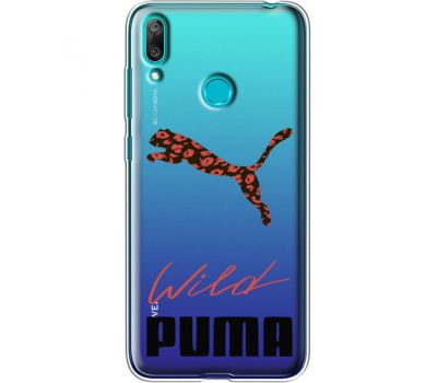 Силіконовий чохол BoxFace Huawei Y7 2019 Wild Cat (36046-cc66)