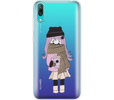 Силіконовий чохол BoxFace Huawei Y7 Pro 2019 Winter Morning Girl (36681-cc61)