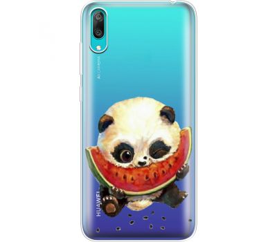 Силіконовий чохол BoxFace Huawei Y7 Pro 2019 Little Panda (36681-cc21)