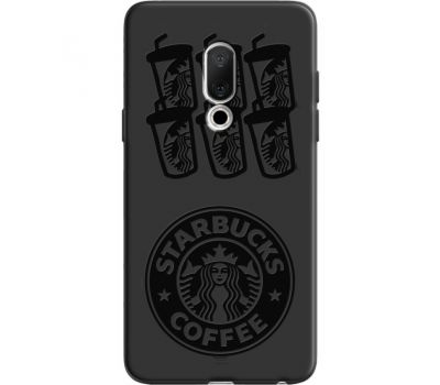 Силіконовий чохол BoxFace Meizu 15 Black Coffee (36137-bk41)
