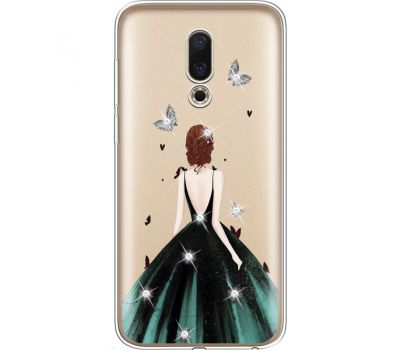 Силіконовий чохол BoxFace Meizu 16 Girl in the green dress (935190-rs13)