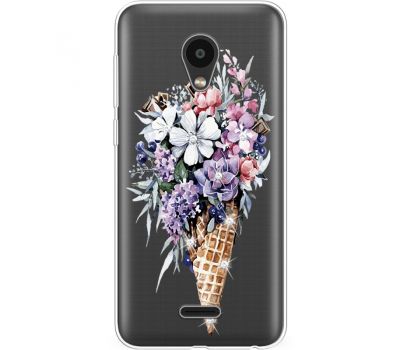 Силіконовий чохол BoxFace Meizu C9 Ice Cream Flowers (935757-rs17)