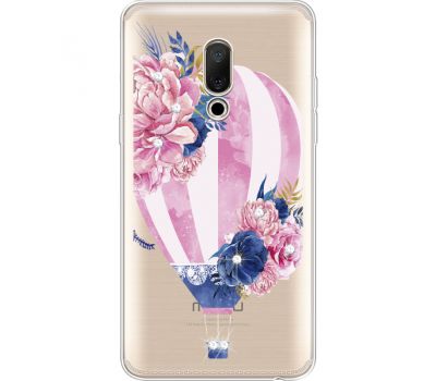 Силіконовий чохол BoxFace Meizu 15 Plus Pink Air Baloon (935783-rs6)