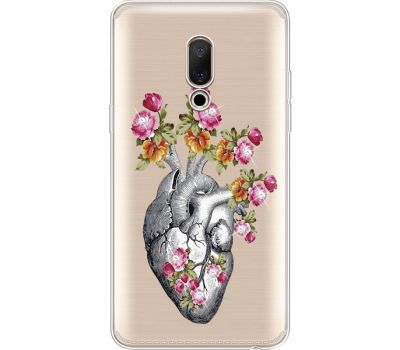 Силіконовий чохол BoxFace Meizu 15 Plus Heart (935783-rs11)