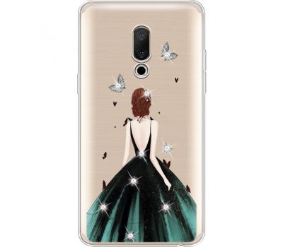 Силіконовий чохол BoxFace Meizu 15 Plus Girl in the green dress (935783-rs13)