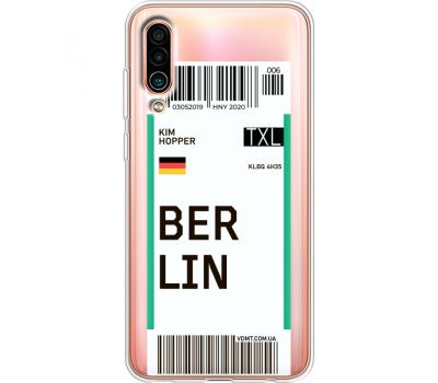 Силіконовий чохол BoxFace Meizu 16Xs Ticket Berrlin (37412-cc80)