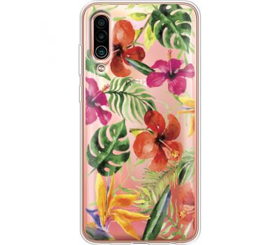 Силіконовий чохол BoxFace Meizu 16Xs Tropical Flowers (37412-cc43)