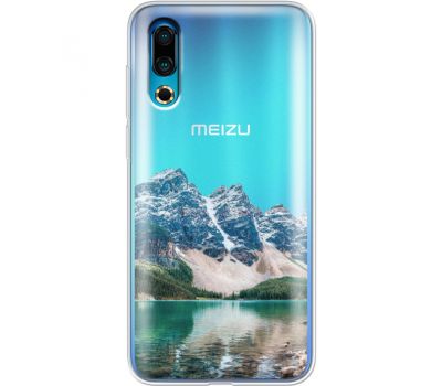 Силіконовий чохол BoxFace Meizu 16s Blue Mountain (37984-cc68)
