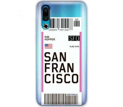 Силіконовий чохол BoxFace Meizu 16s Ticket  San Francisco (37984-cc79)