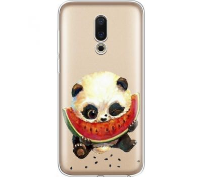 Силіконовий чохол BoxFace Meizu 16 Little Panda (35190-cc21)