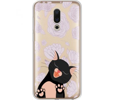 Силіконовий чохол BoxFace Meizu 16 Meow (35190-cc33)