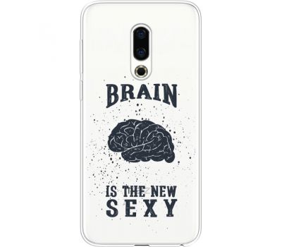 Силіконовий чохол BoxFace Meizu 16th Sexy Brain (35189-cc47)