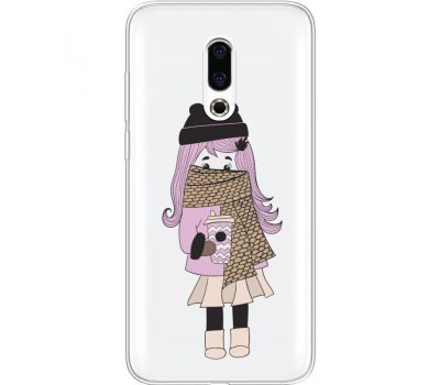 Силіконовий чохол BoxFace Meizu 16 Plus Winter Morning Girl (35584-cc61)