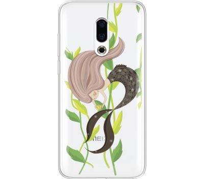 Силіконовий чохол BoxFace Meizu 16 Plus Cute Mermaid (35584-cc62)