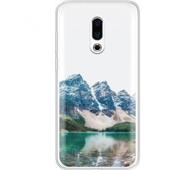 Силіконовий чохол BoxFace Meizu 16 Plus Blue Mountain (35584-cc68)