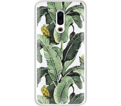 Силіконовий чохол BoxFace Meizu 16 Plus Banana Leaves (35584-cc28)