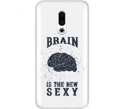 Силіконовий чохол BoxFace Meizu 16 Plus Sexy Brain (35584-cc47)