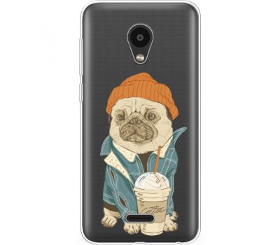 Силіконовий чохол BoxFace Meizu C9 Dog Coffeeman (35757-cc70)