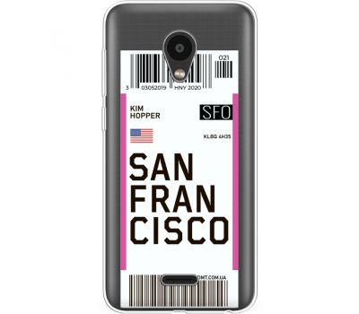 Силіконовий чохол BoxFace Meizu C9 Ticket  San Francisco (35757-cc79)