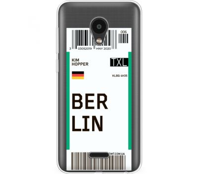 Силіконовий чохол BoxFace Meizu C9 Ticket Berrlin (35757-cc80)