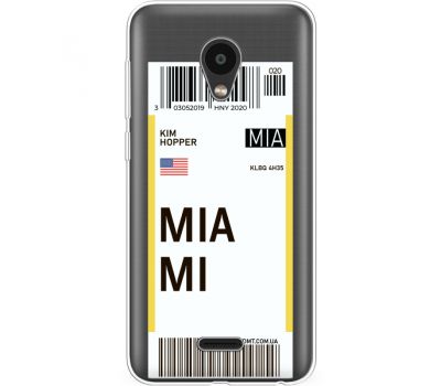 Силіконовий чохол BoxFace Meizu C9 Ticket Miami (35757-cc81)