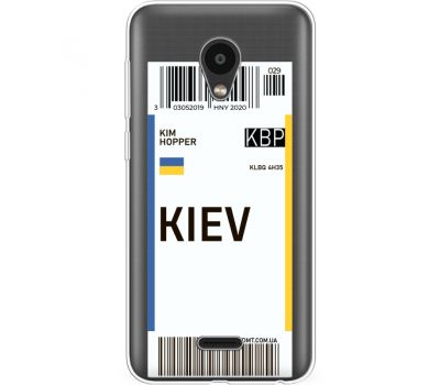Силіконовий чохол BoxFace Meizu C9 Ticket Kiev (35757-cc88)