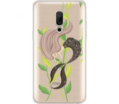 Силіконовий чохол BoxFace Meizu 15 Plus Cute Mermaid (35783-cc62)