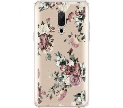 Силіконовий чохол BoxFace Meizu 15 Plus Roses (35783-cc41)