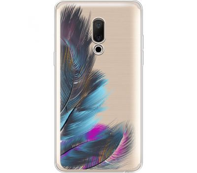 Силіконовий чохол BoxFace Meizu 15 Plus Feathers (35783-cc48)