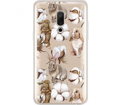 Силіконовий чохол BoxFace Meizu 15 Plus Cotton and Rabbits (35783-cc49)