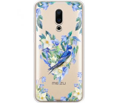 Силіконовий чохол BoxFace Meizu 16X Spring Bird (35843-cc96)