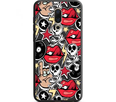 Силіконовий чохол BoxFace Meizu 16 Rock Graffiti (36105-bk57)