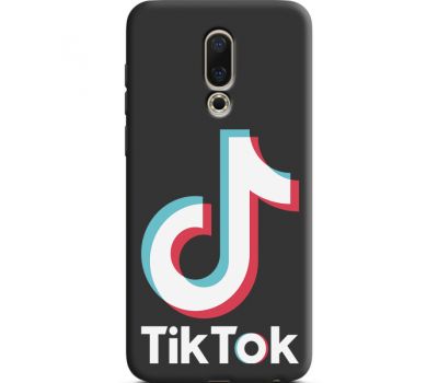 Силіконовий чохол BoxFace Meizu 16 Tik Tok (36105-bk67)