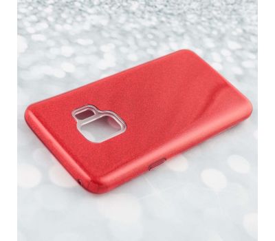 Чохол для Samsung Galaxy S9 (G960) Shining Glitter з блискітками червоний 163770