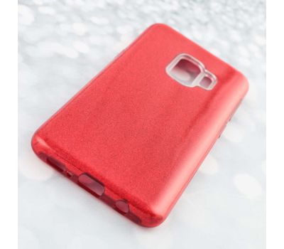 Чохол для Samsung Galaxy S9 (G960) Shining Glitter з блискітками червоний 163771