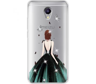 Силіконовий чохол BoxFace Meizu M5 Note Girl in the green dress (935009-rs13)