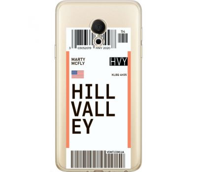 Силіконовий чохол BoxFace Meizu M15 (15 Lite) Ticket Hill Valley (35007-cc94)