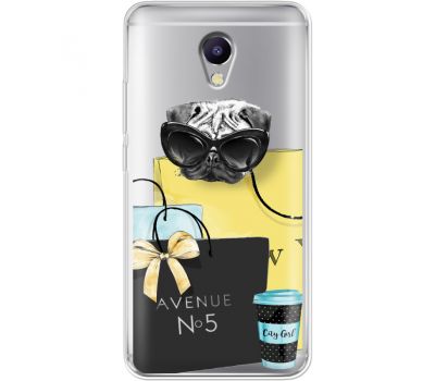 Силіконовий чохол BoxFace Meizu M5 Note Fashion Pug (35009-cc55)