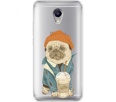 Силіконовий чохол BoxFace Meizu M5 Note Dog Coffeeman (35009-cc70)