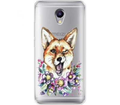 Силіконовий чохол BoxFace Meizu M5 Note Winking Fox (35009-cc13)