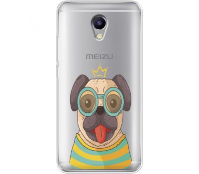 Силіконовий чохол BoxFace Meizu M5 Note King Mops (35009-cc16)