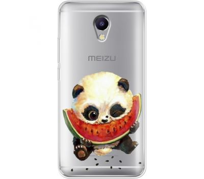 Силіконовий чохол BoxFace Meizu M5 Note Little Panda (35009-cc21)